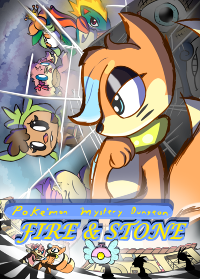 Pokemon Mystery Dungeon: Fire & Stone Cover