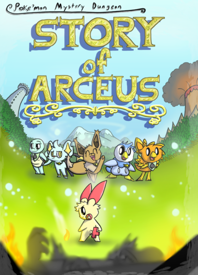 Pokemon Mystery Dungeon: Story of Arceus Cover